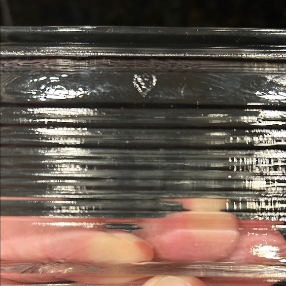 Vgt. Federal glass ribbed covered butter dish. - Picture 5 of 5